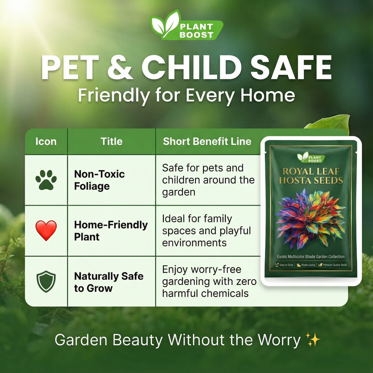 Royal Leaf Hosta Seeds (Buy 1 Get 1 Free)