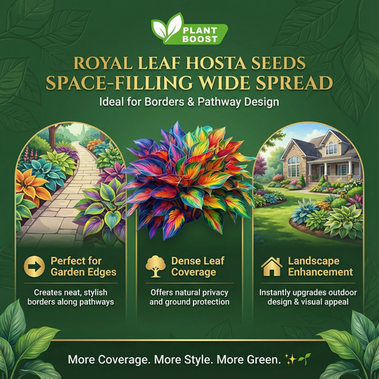 Royal Leaf Hosta Seeds (Buy 1 Get 1 Free)