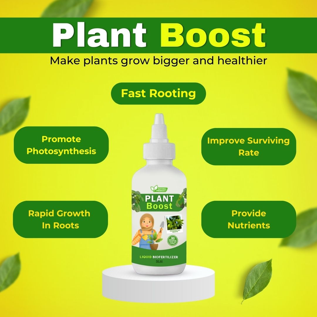 Organic Plant Boost - Faster Growth & Stronger Roots